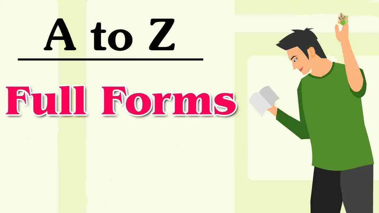 Important Full Forms List Download